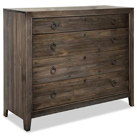 Four Drawer Media Chest